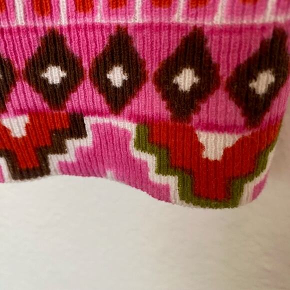 Jones New York Sport Cardigan Azalea Print Open Neck Top 3/4 Sleeve Women Small - Picture 5 of 9